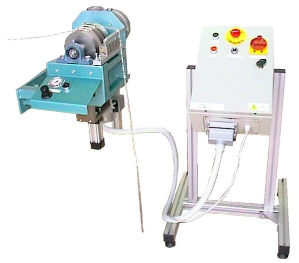 Power-driven 0/200Kg drawing device for chain